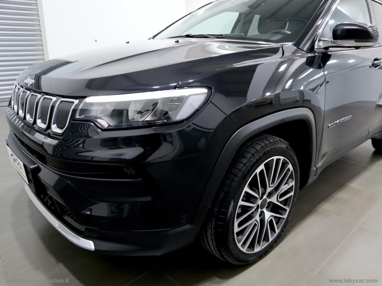 JEEP Compass 1.6 Mjt II 2WD Limited NAVI LED PELLE RETROCAMERA 360