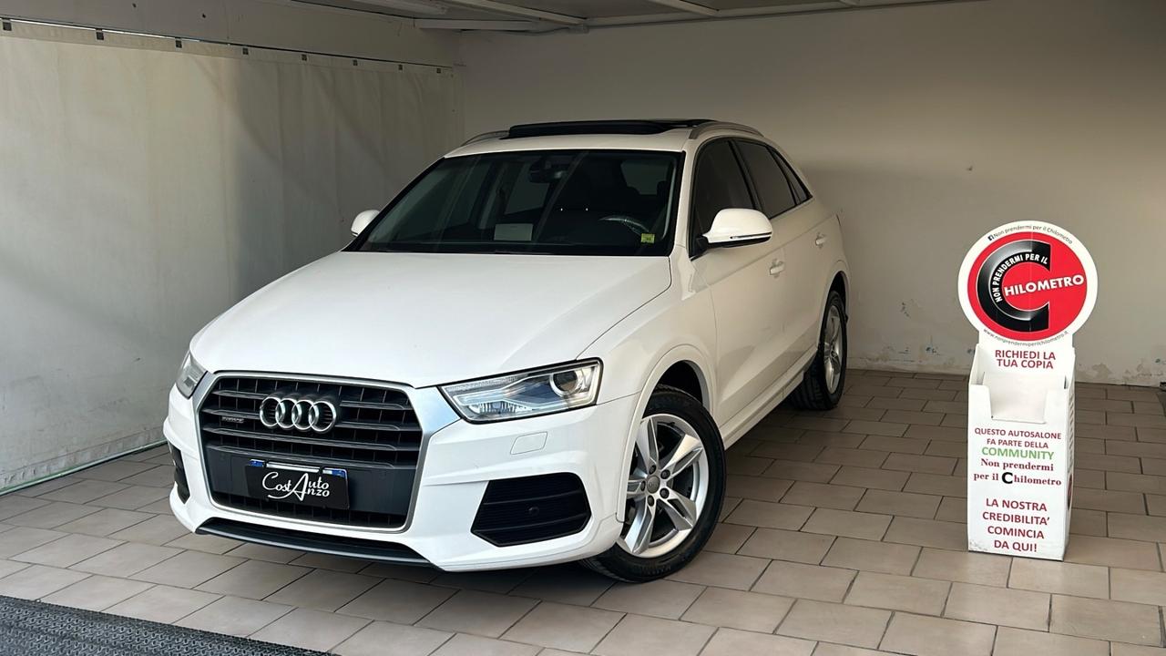 Audi Q3 2.0 TDI 150cv quattro S tronic edition Sport TETTO