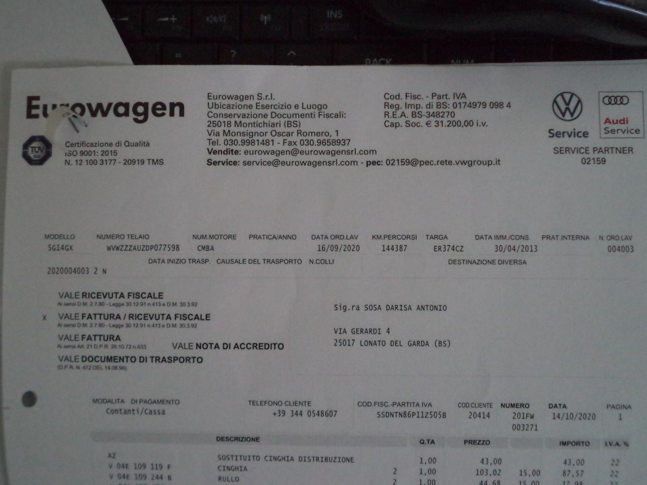 Volkswagen Golf 1.4 TSI 5p. Highline BlueMotion Technology OK NEOPATENTATI