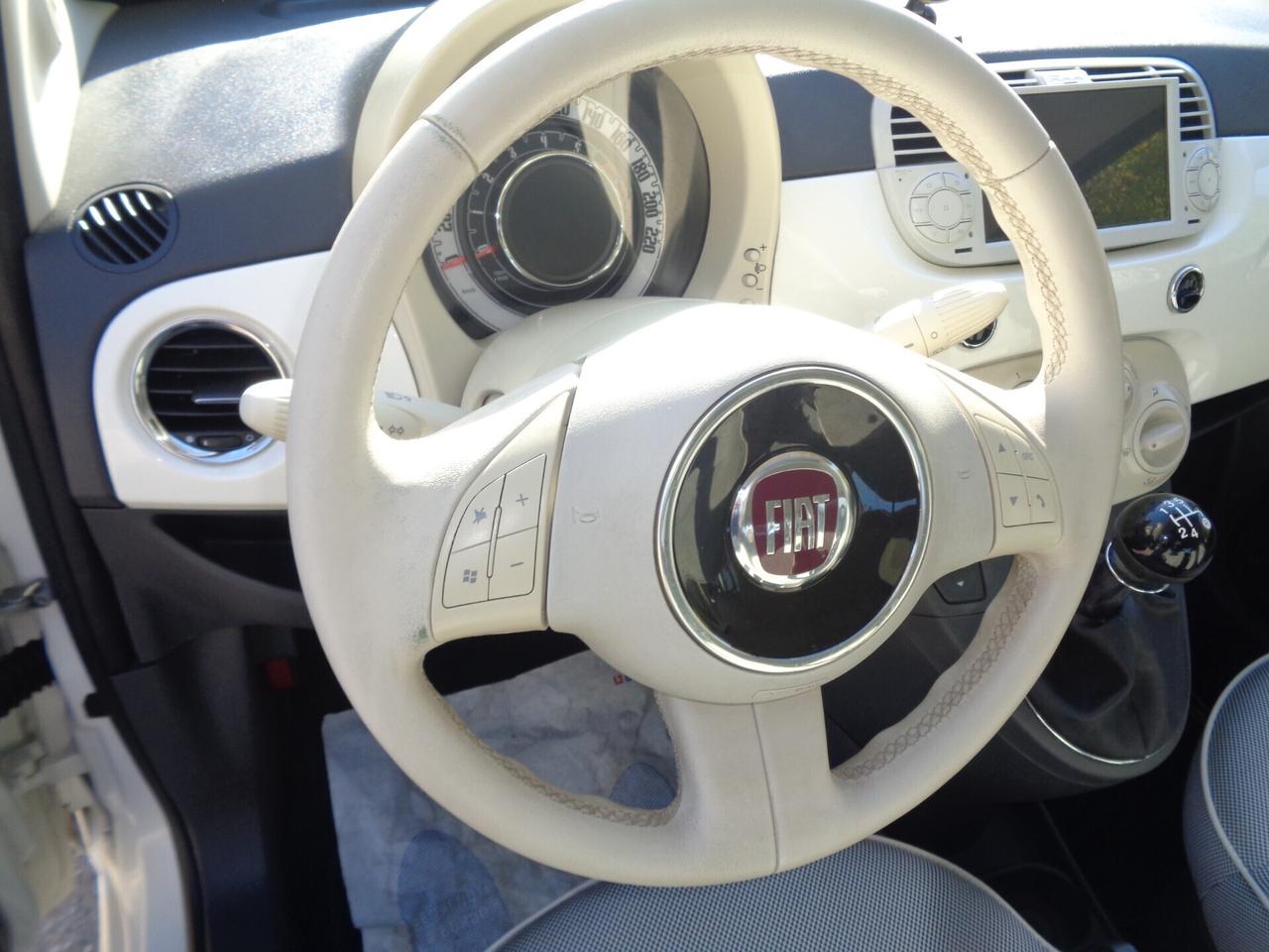 Fiat 500 1.2 tetto lounge garanzia 12 mesi