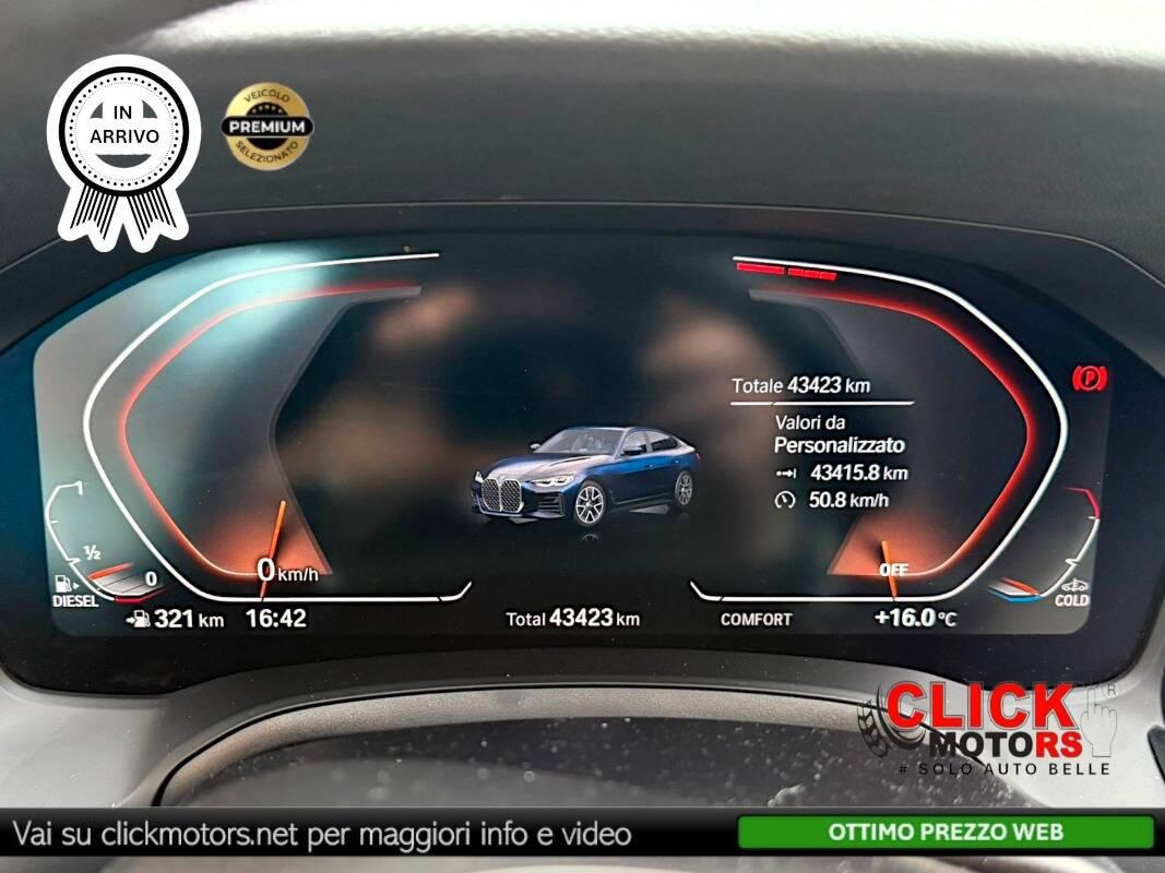 BMW Serie 4 Gran Coupe Serie 4 G26 2022 Gran C. 420d mhev xd Msport aut