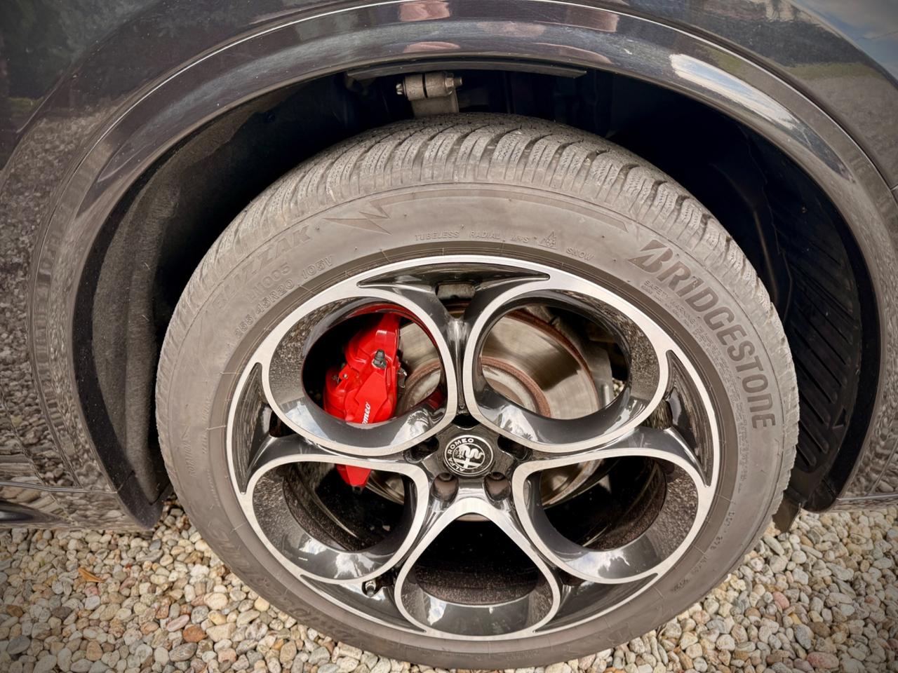 Alfa Romeo Stelvio 2.2 Turbodiesel 210 CV AT8 Q4 Veloce Fatture Tagliandi