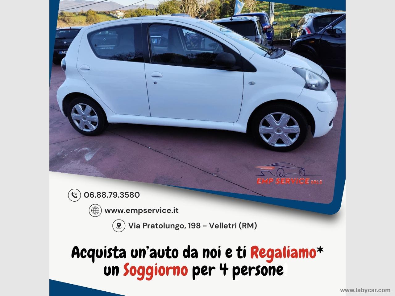 TOYOTA Aygo 1.0 VVT-i 5p. NEOPATENTATI