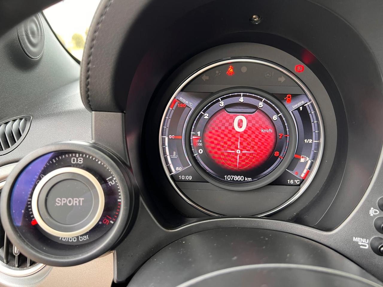 Abarth 595 1.4 Turbo T-Jet 160 CV Pista Cabrio