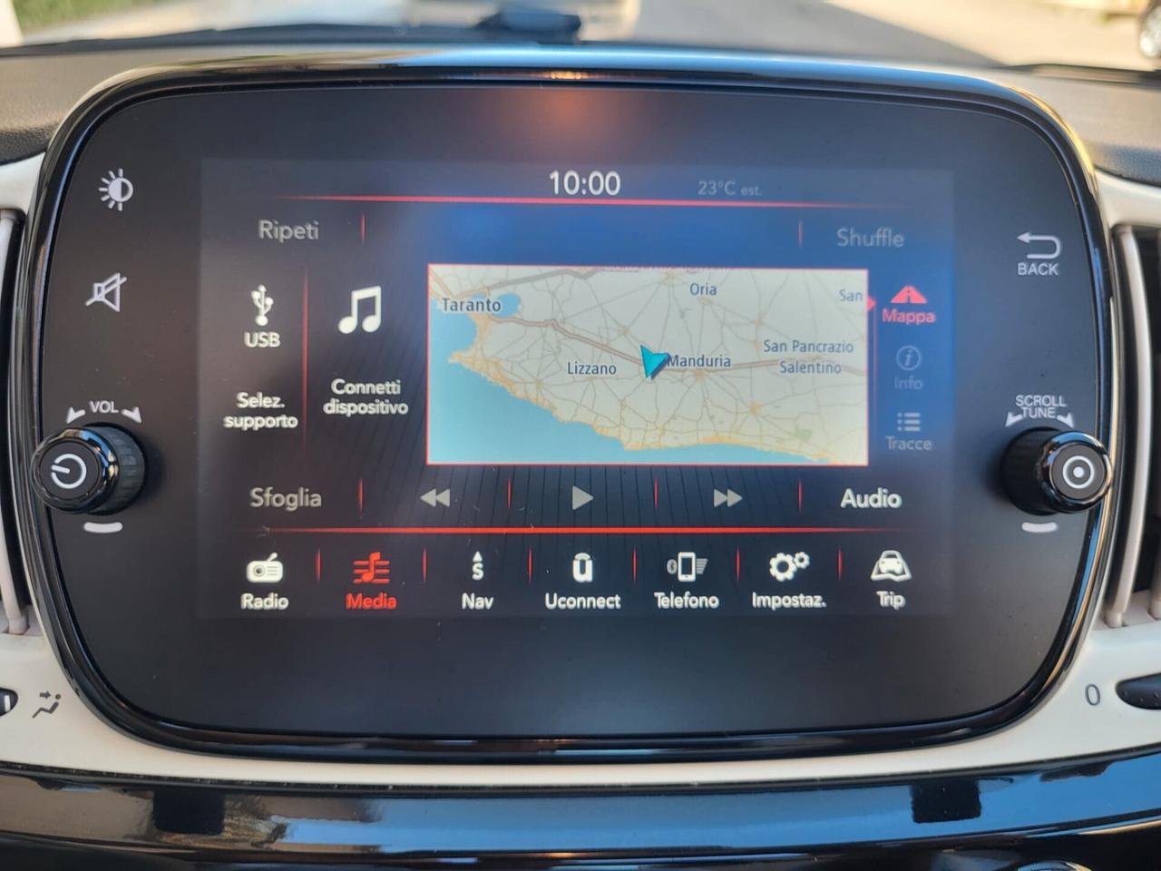 Fiat 500 C 1.2 Lounge+Car Play+Clima Autom......