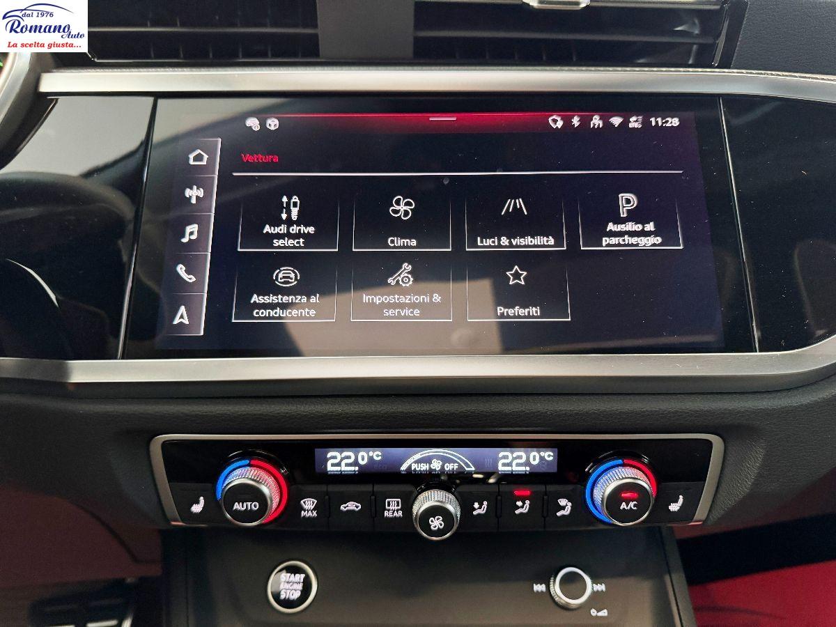 Audi Q3 SPB 35 TDI S tronic S line Black Identity#TETTO APRIBILE!