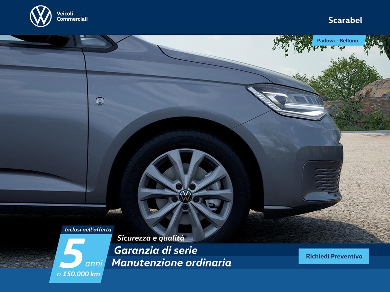 Volkswagen Caddy maxi 1.5 phev 150cv life dsg