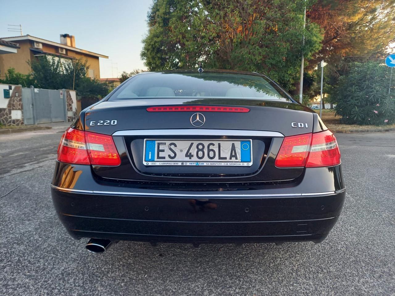 Mercedes-benz E coupè 220 CDI EURO5 GARANZIA 12 MESI