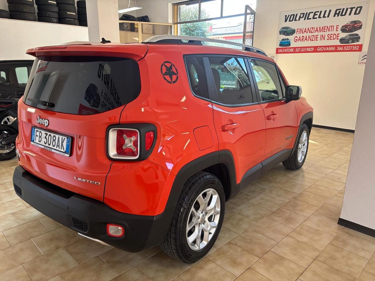 JEEP RENEGATE ANNO 2015 DS 1.6 ADATTA NEOPATENTATI KM 161 MILA