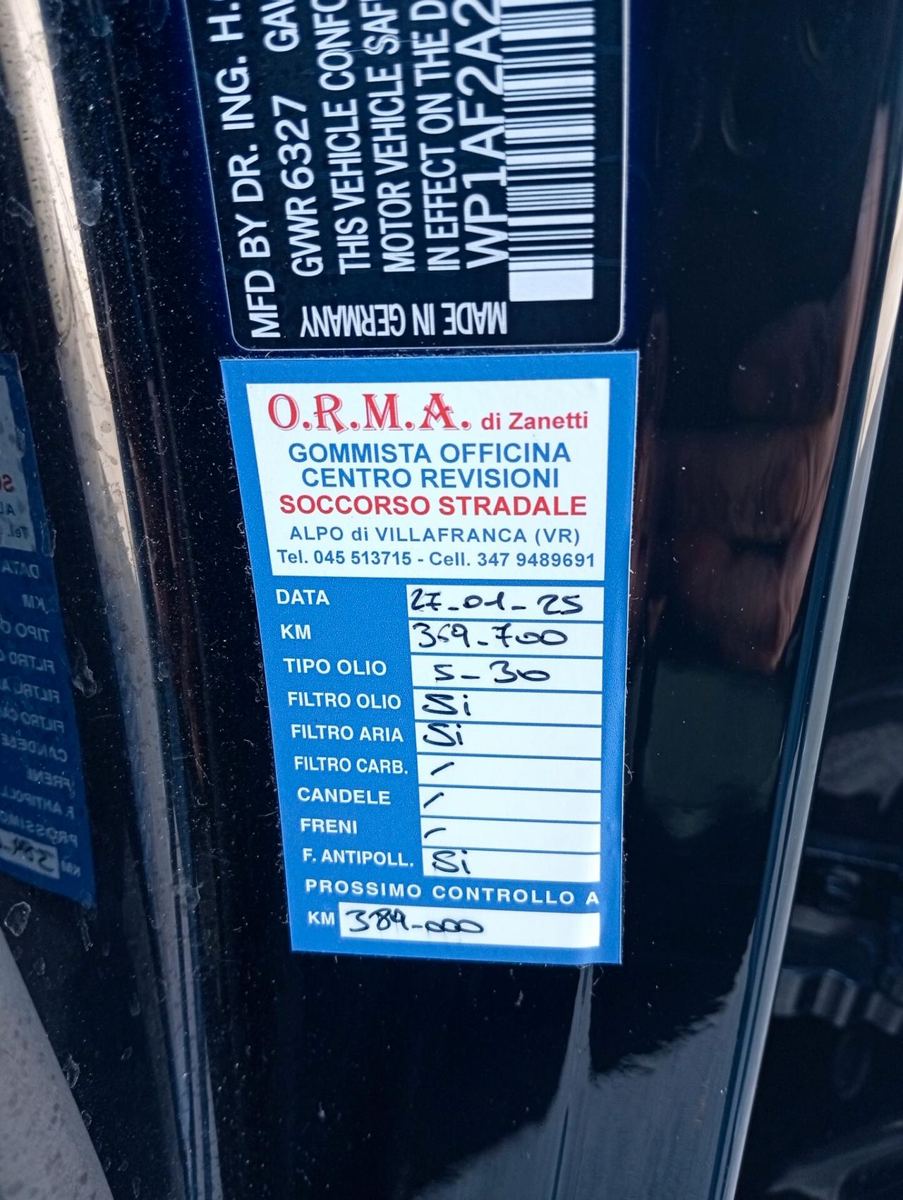 Porsche Cayenne 3.0 Diesel GANCIO TRAINO