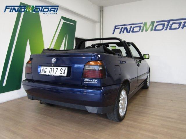 VOLKSWAGEN Golf Cabriolet 1.6 101 CV CABRIOLET - UNICO PROPRIETARIO