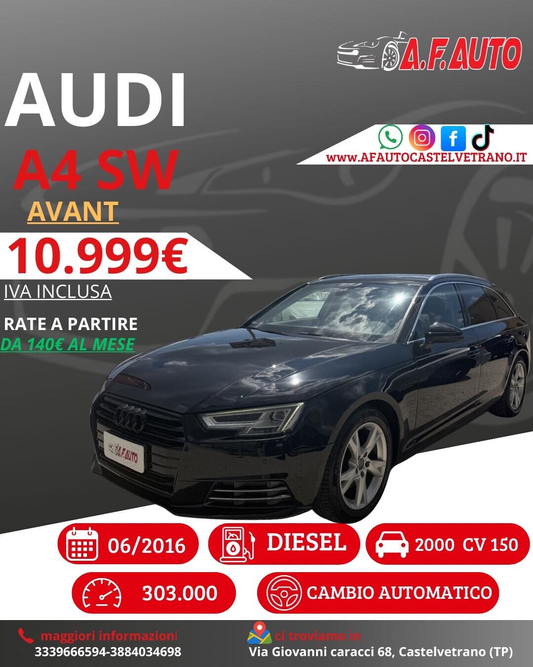 Audi A4 Avant 2.0 TDI 150 CV ultra Design