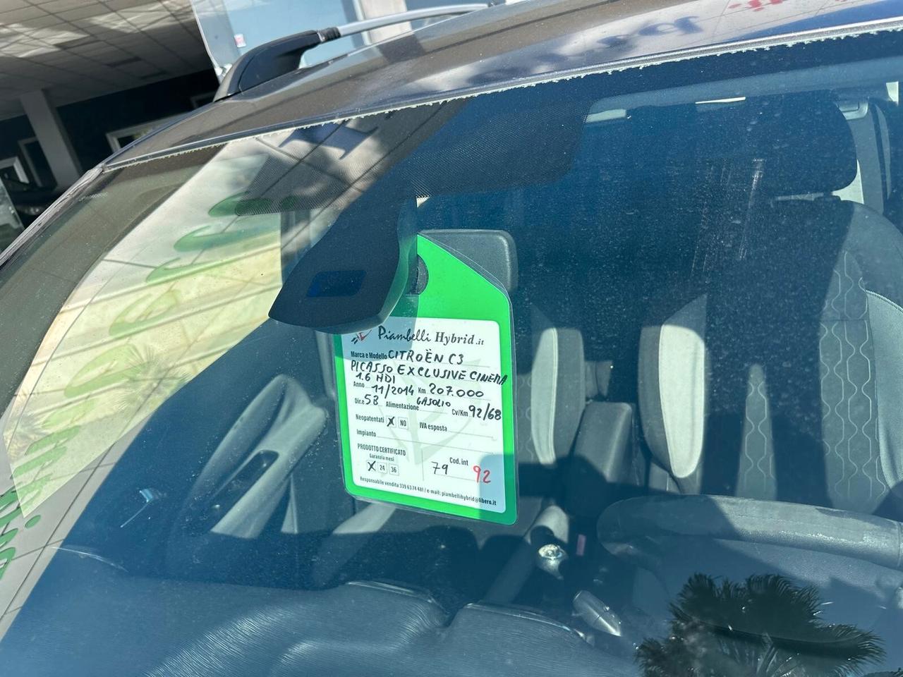 Citroen C3 Picasso 1.6 HDi 90 Exclusive NEOPATENTATI