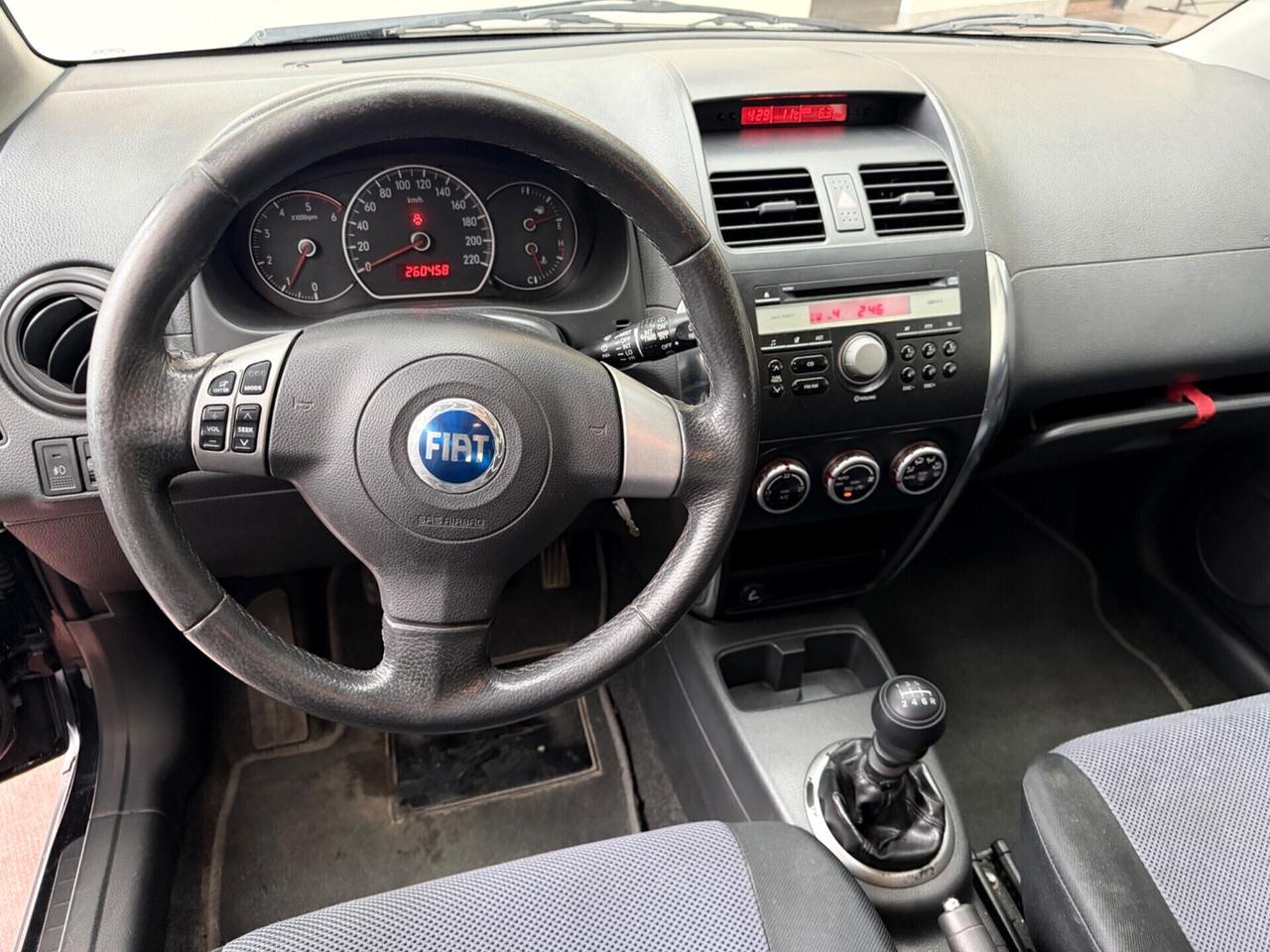 Fiat Sedici 1.9 MJT 4x4 gancio traino