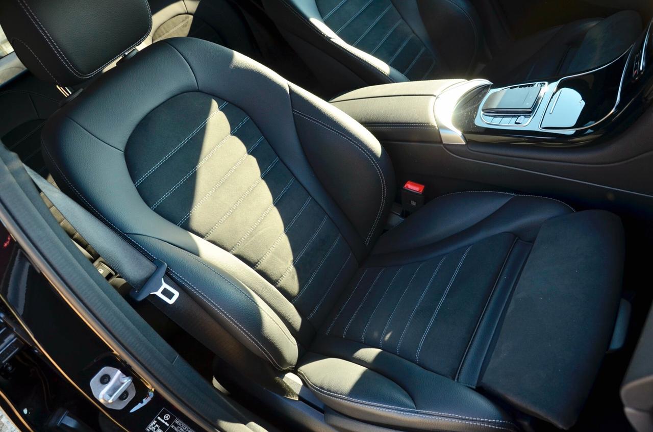 MERCEDES-BENZ GLC COUPE 300d PREMIUM AMG 4MATIC 245cv AUTO, UNICOPROP, SERVICE MERCEDES, UFF ITALIANA, EURO 6D, TETTO, NIGHT PACK, FARI LED, RETROCAMERA, PERMUTE