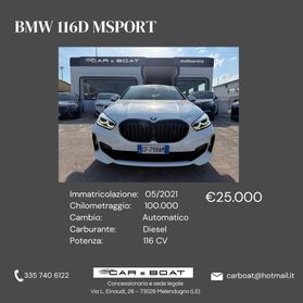 Bmw 116 116d 5p. Msport