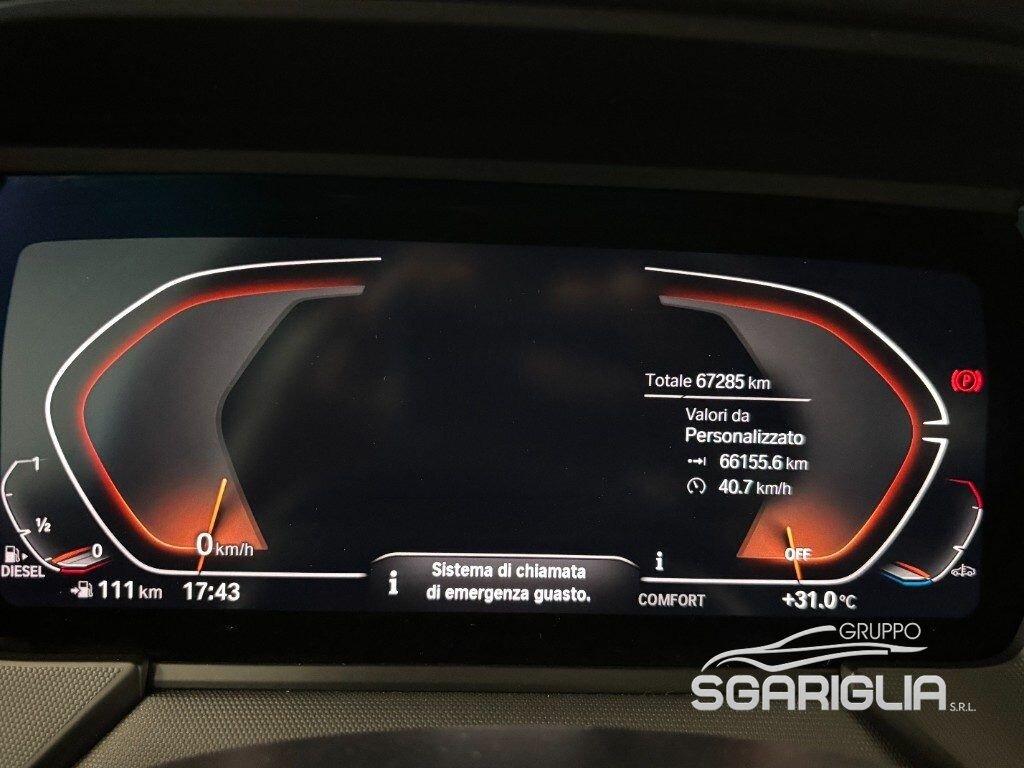 BMW 116 d Msport Exterior STRAFULL Automatico