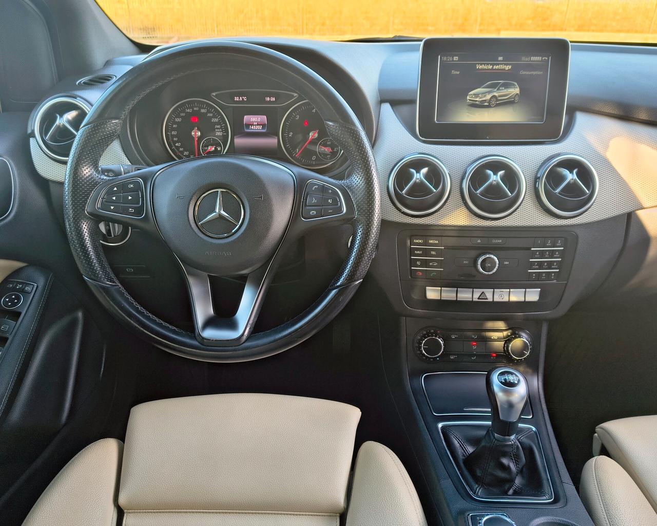 Mercedes Benz B 180 d 1.5 diesel 109cv Sport
