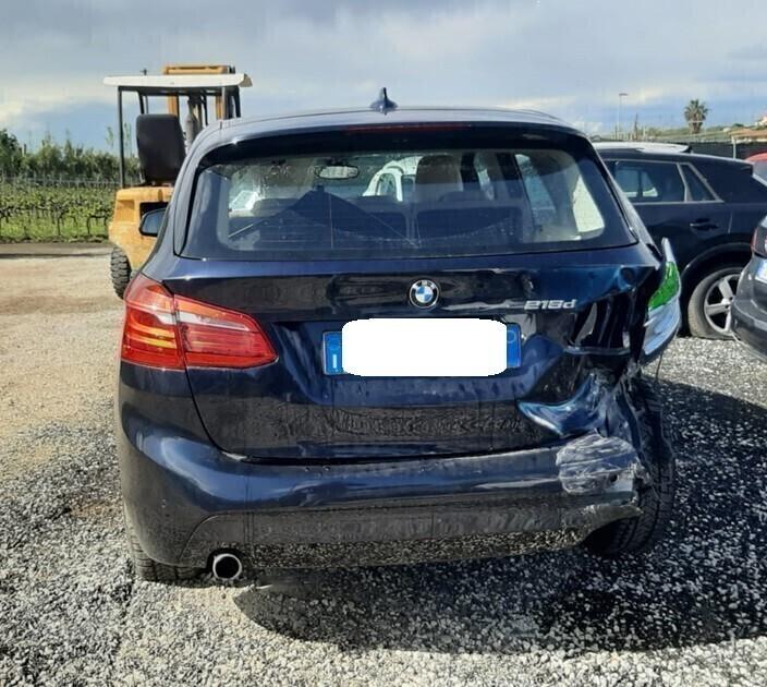 Bmw Serie 216d Active Tourer 2017 incidentata