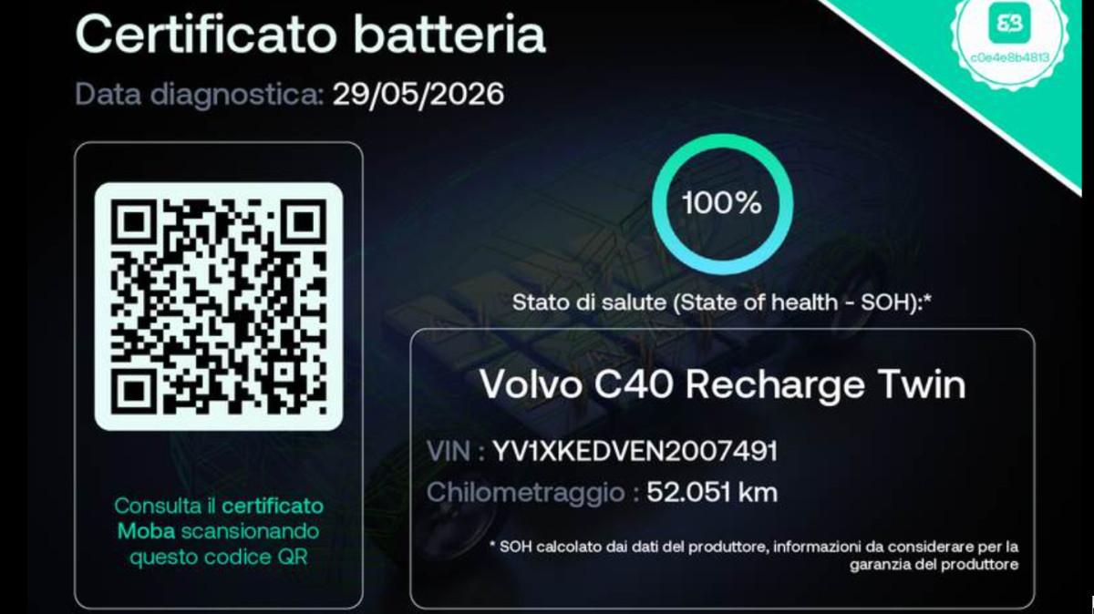VOLVO C40 Recharge Twin Motor Awd 1St Edition