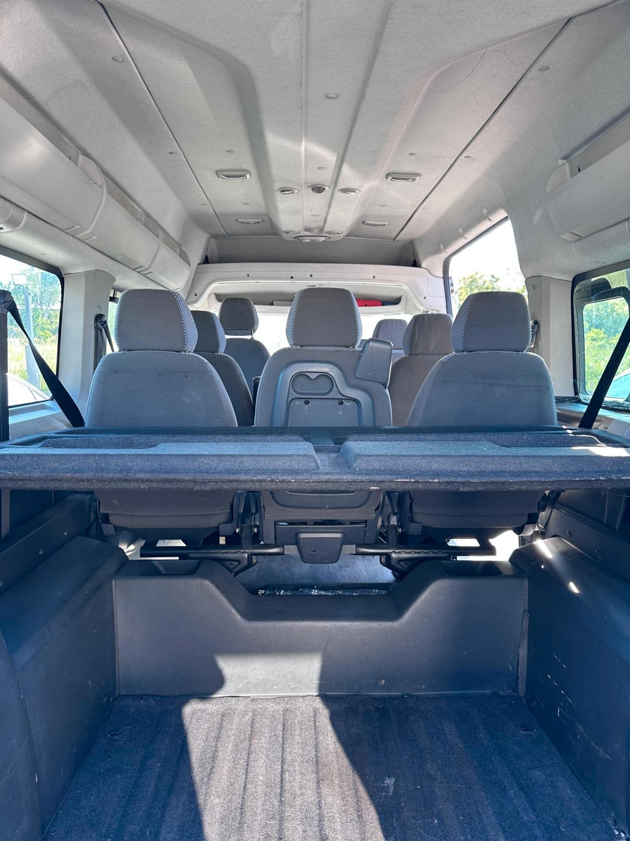 FIAT DUCATO 9 POSTI 33 2.3 MJT PL-TM PANORAMA 9 POSTI PASSO LUNGO TETTO ALTO GANCIO TRAINO