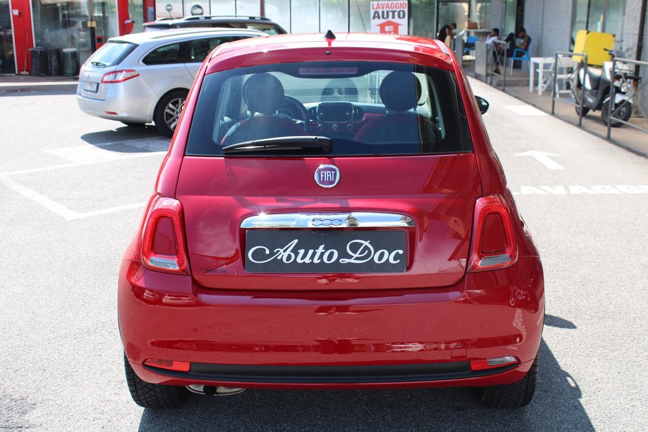 Fiat 500 1.3 Multijet 95 CV CERCHI NERI INTERNI ROSSI