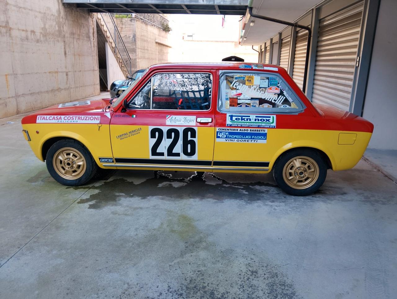 Fiat 128 Fiat 128 Rally by Giacomelli, auto da corsa