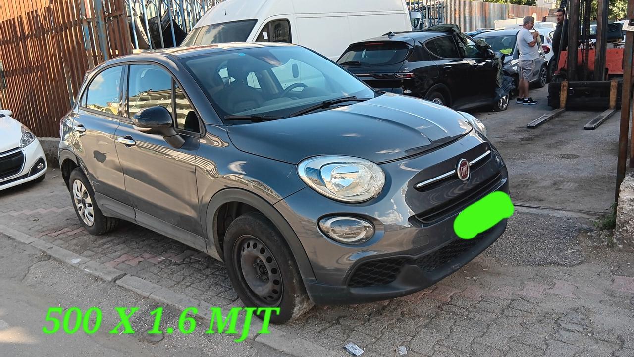 Fiat 500X 1.6 mjt incidentata sinistrata mondialcars 019