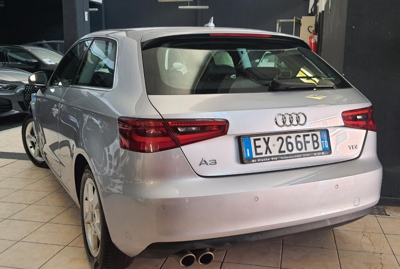 AUDI A3 2.000 TDI 150cv 3porte Km135.000