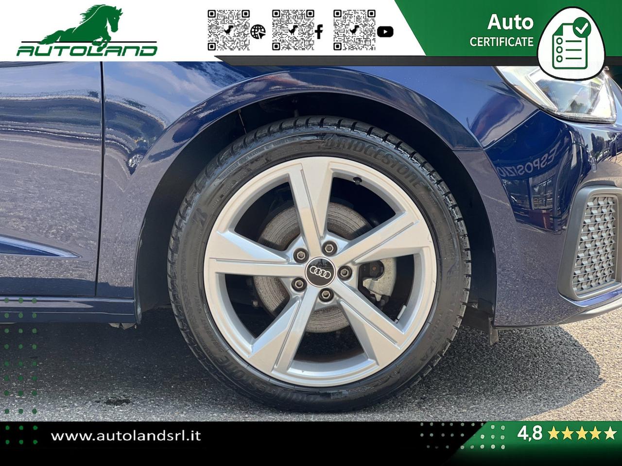 Audi A1 Sportback 30 1.0 tfsi Admired 110cv