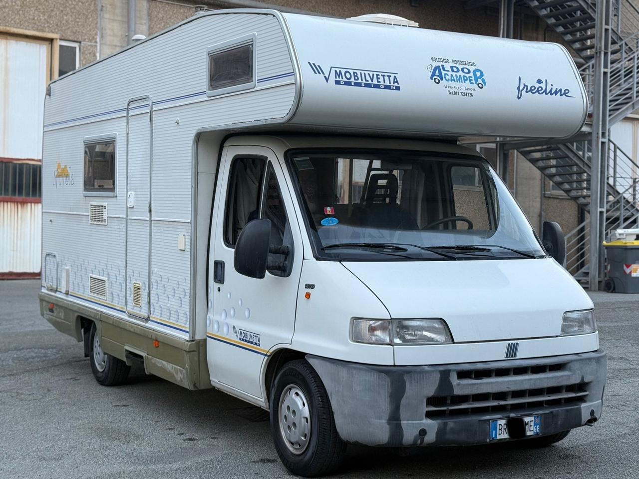 Fiat Ducato Mobilvetta 1.9 TD turbo 6 posti