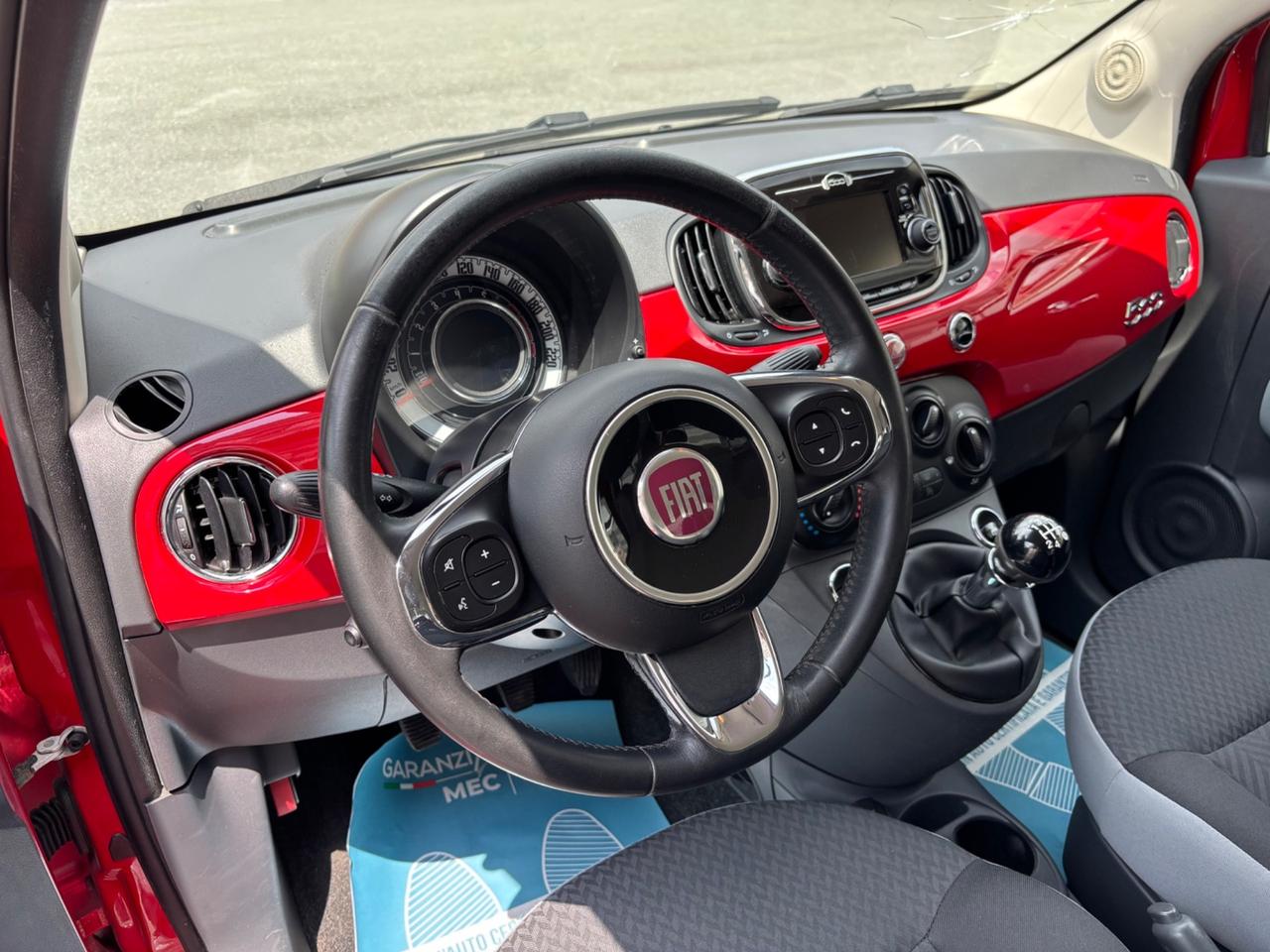 FIAT 500 1.2 BENZINA LOUNGE 69cv PERFETTA NEOPATENTATI OK