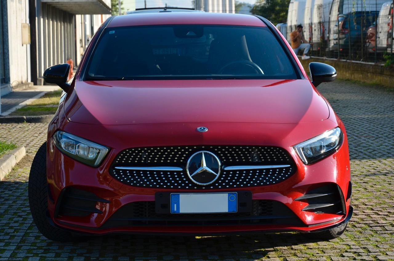 Mercedes-benz A 180 d Automatic Premium AMG 116cv, UFF ITALIANA, SERVICE UFF, LUCI A 64 COLORI, EURO 6D, PERMUTE