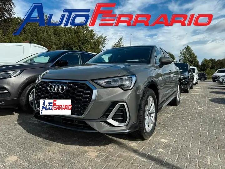 Audi Q3 S LINE APPLE CAR PLAY CRUISE CONTROL ADATTIVO SENS PARK DOPPI 17" VETRI SCURI AUDI PRE SENSE