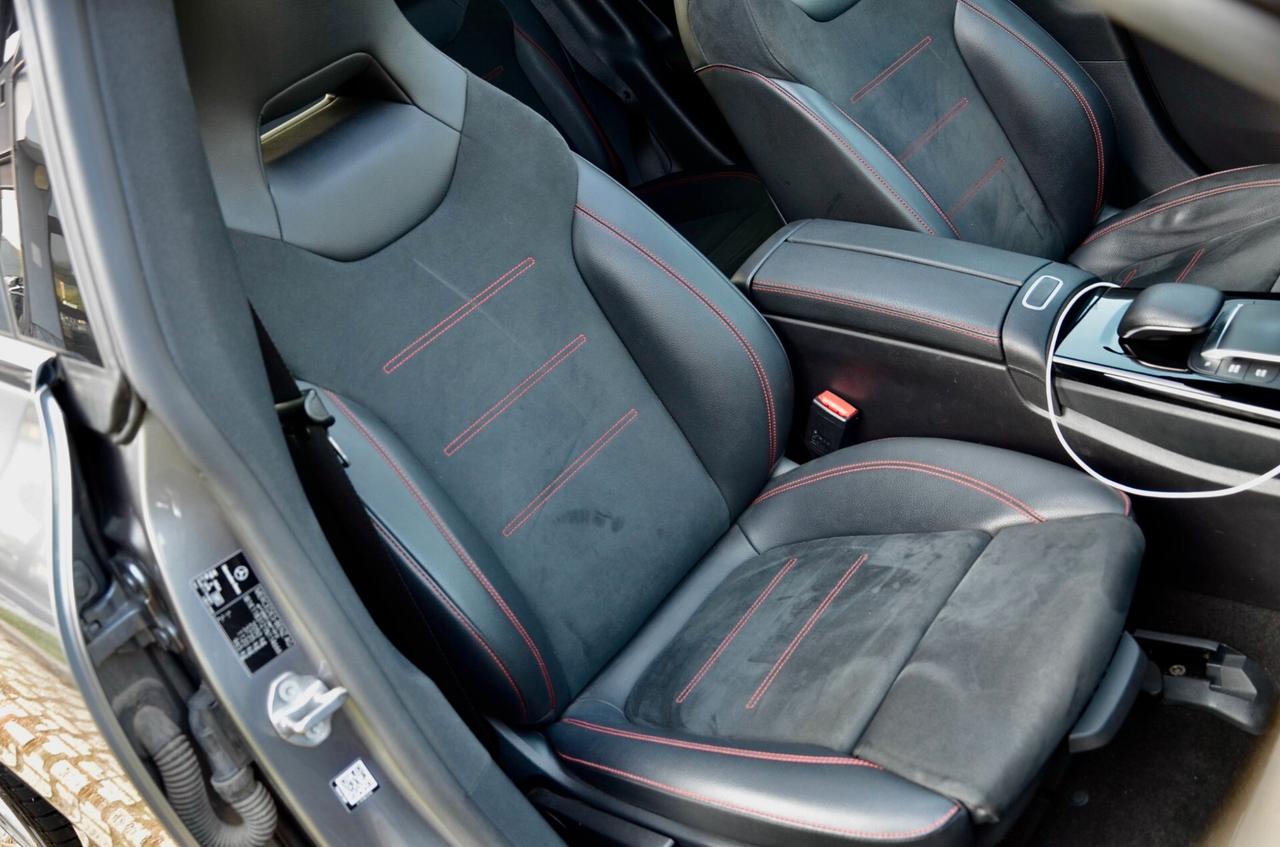 MERCEDES-BENZ CLA 200d COUPE PREMIUM AMG LINE 150cv AUTO, SERVICE CON FATTURE, EURO 6D, TETTO, HI-FI BURMESTER, NIGHT PACK, FARI MULTIBEAM, LUCI A 64 COLORI, RETRO 360°, PERMUTE