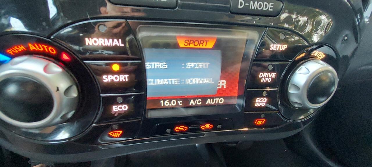 JUKE 1,5 DIESEL 110 CV MINISTRY OF SOUND NAVIGATORE TELEFONO LEGA RETOCAMERA IMPECCABILE