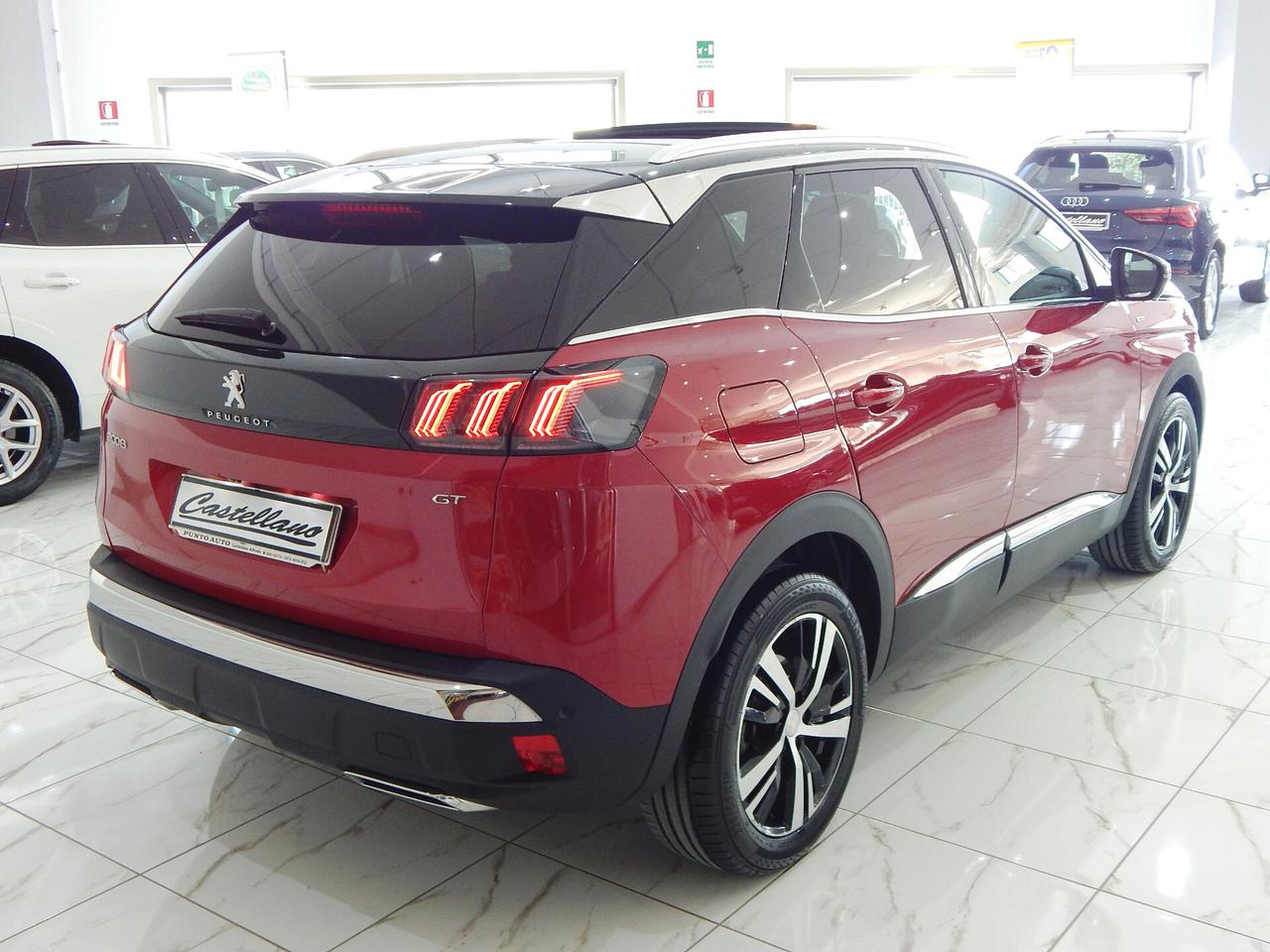 Peugeot 3008 1.5 bluehdi GT Pack EAT8 TETTO-NAVI-PELLE-LED-PARK