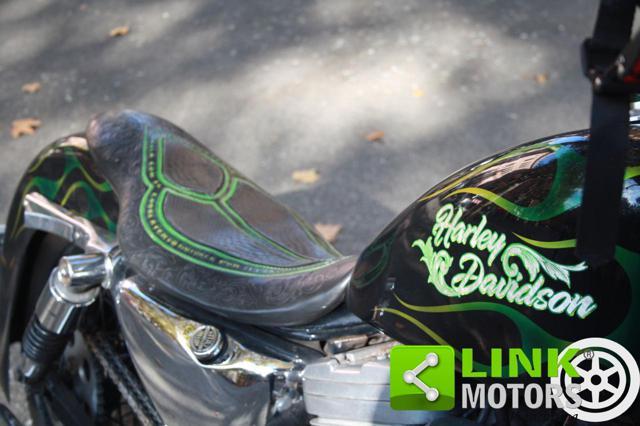 HARLEY-DAVIDSON 883 Sportster Hugger Customizzata U.S.A. ORIGINAL IMPORT
