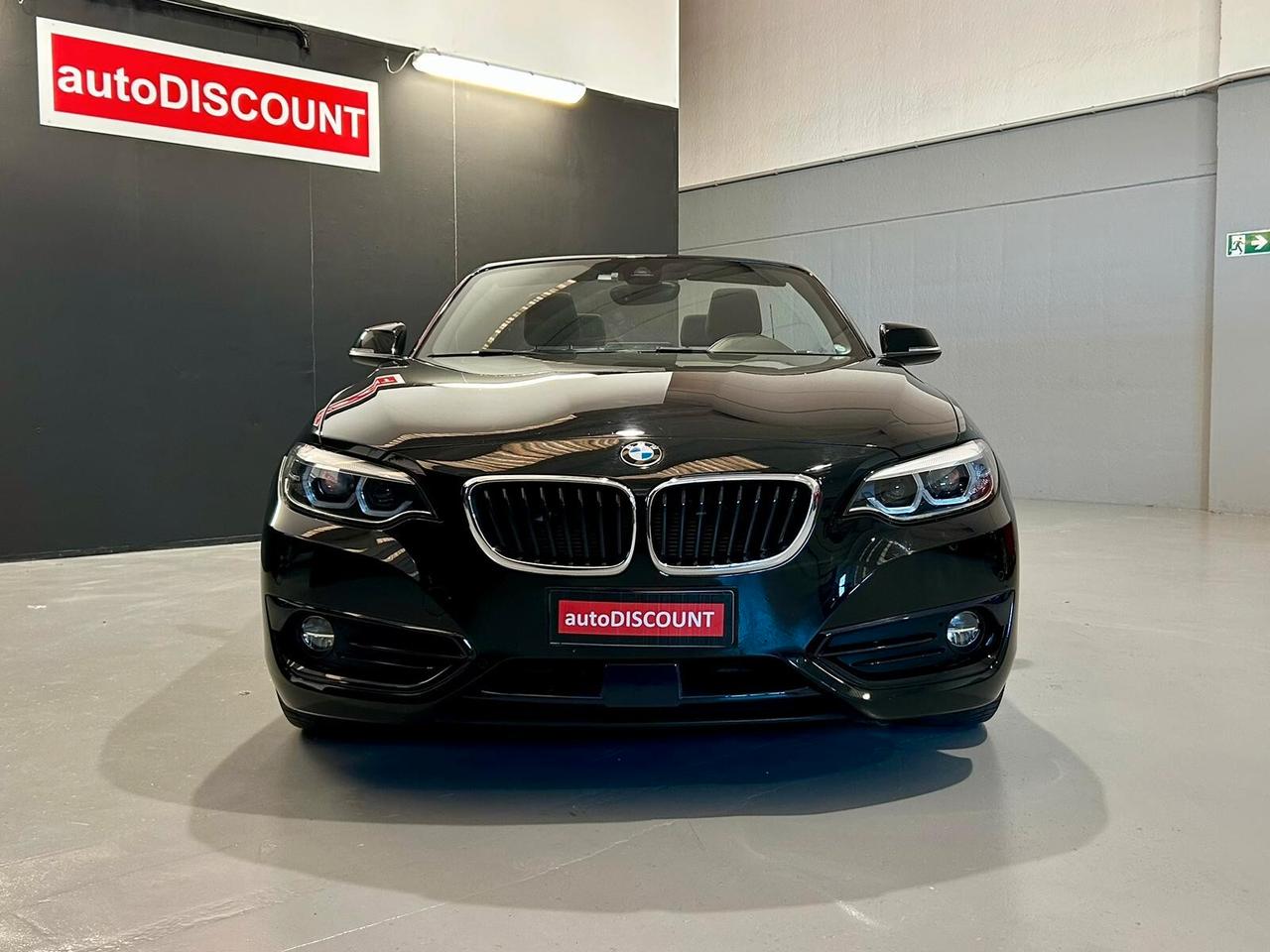 Bmw 220 220d Cabrio Sport *PREZZO PROMO*