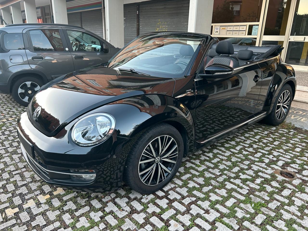 Volkswagen Maggiolino Cabrio All Star-Navi-Camera-17"-Tagliandi uff.