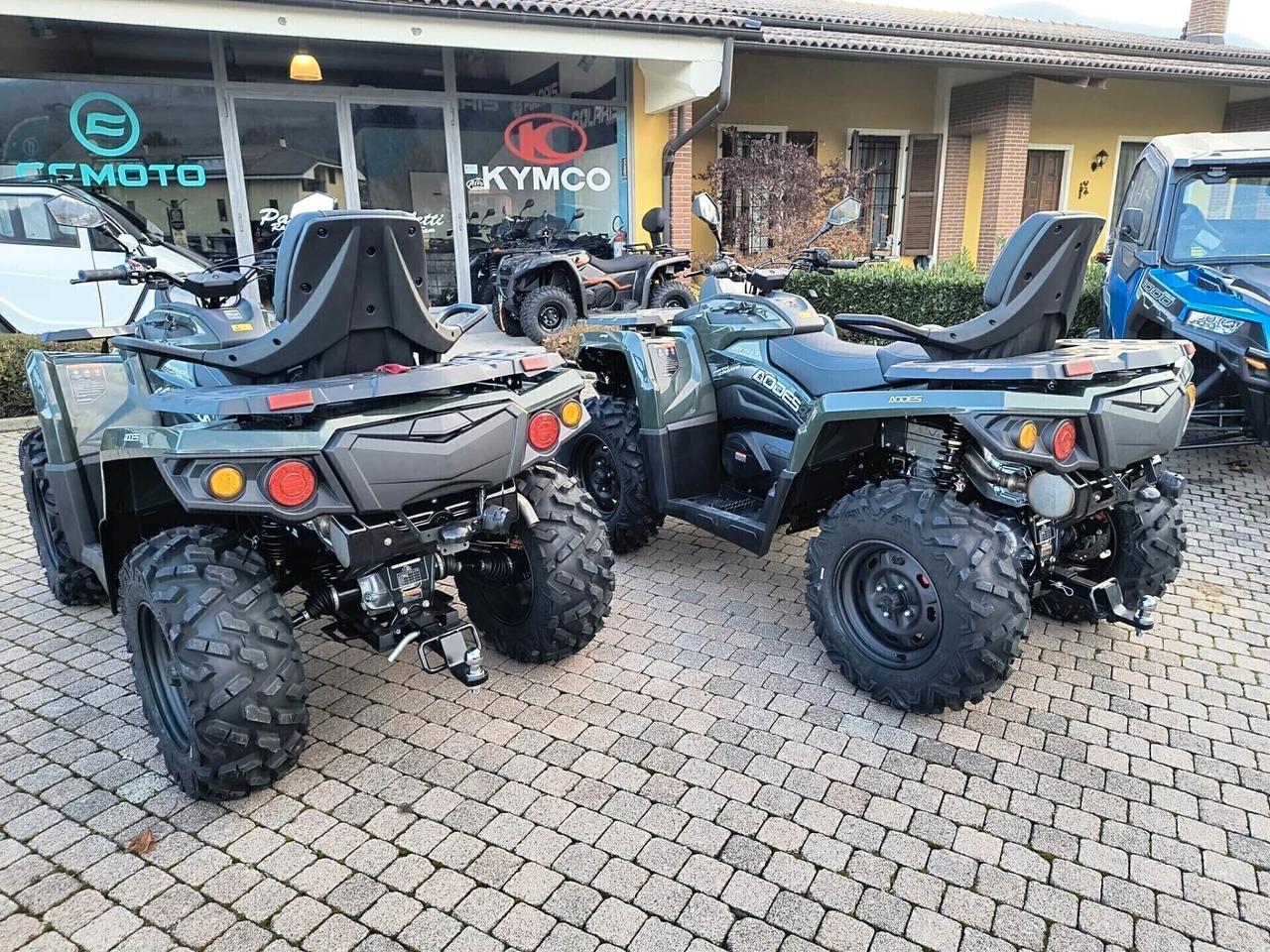 QUAD AGRICOLO AODES ODES 650 TARGA GIALLA