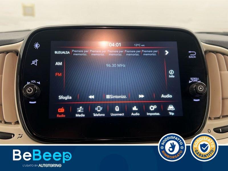 FIAT 500C 1.2 LOUNGE S&S 69CV MY19