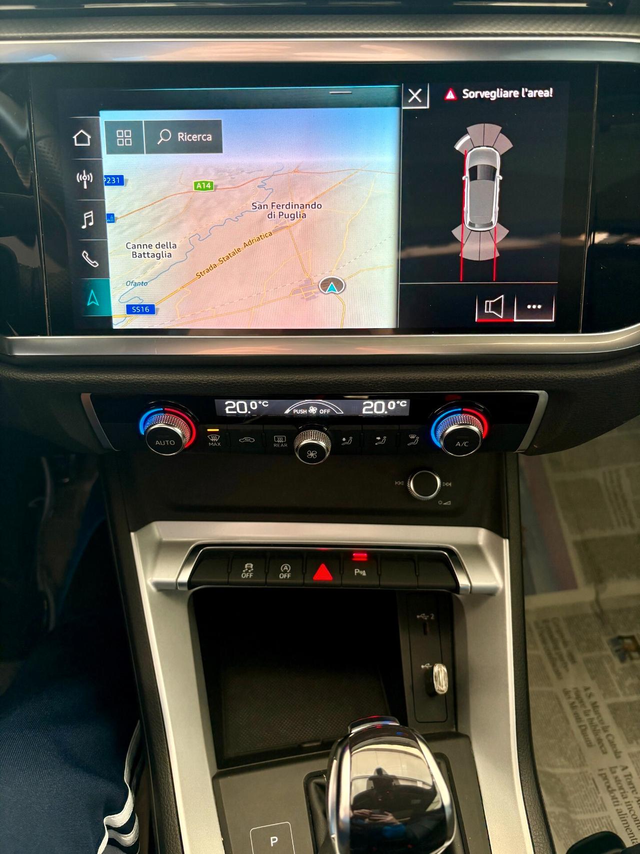 Audi q3 35 tdi 2.0 150cv s-tronic “TETTO-S-LINE x 2”-‘19