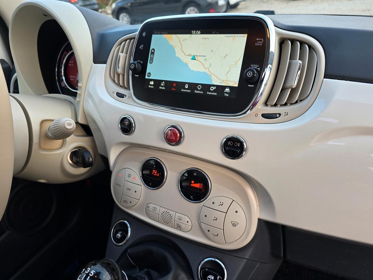 Fiat 500 1.2 Lounge tetto panoramico iva esposta