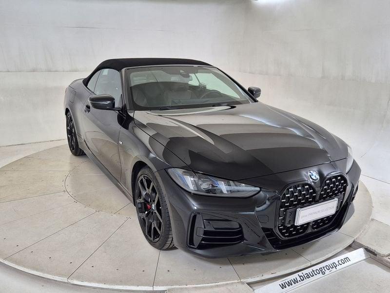 BMW Serie 4 G23 LCI 2024 Cabrio 420i Cabrio MSport Pro auto