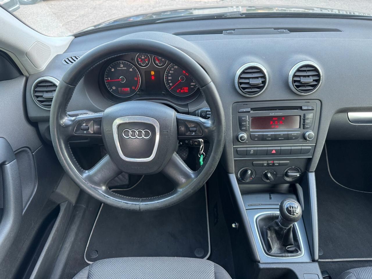 Audi A3 Sportback 1.6 TDI 90 CV F.AP Ambition