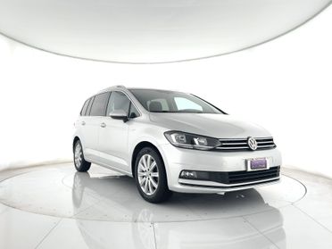 VOLKSWAGEN Touran 1.6 tdi Highline 115cv dsg ACC+ALCANTARA+C17"