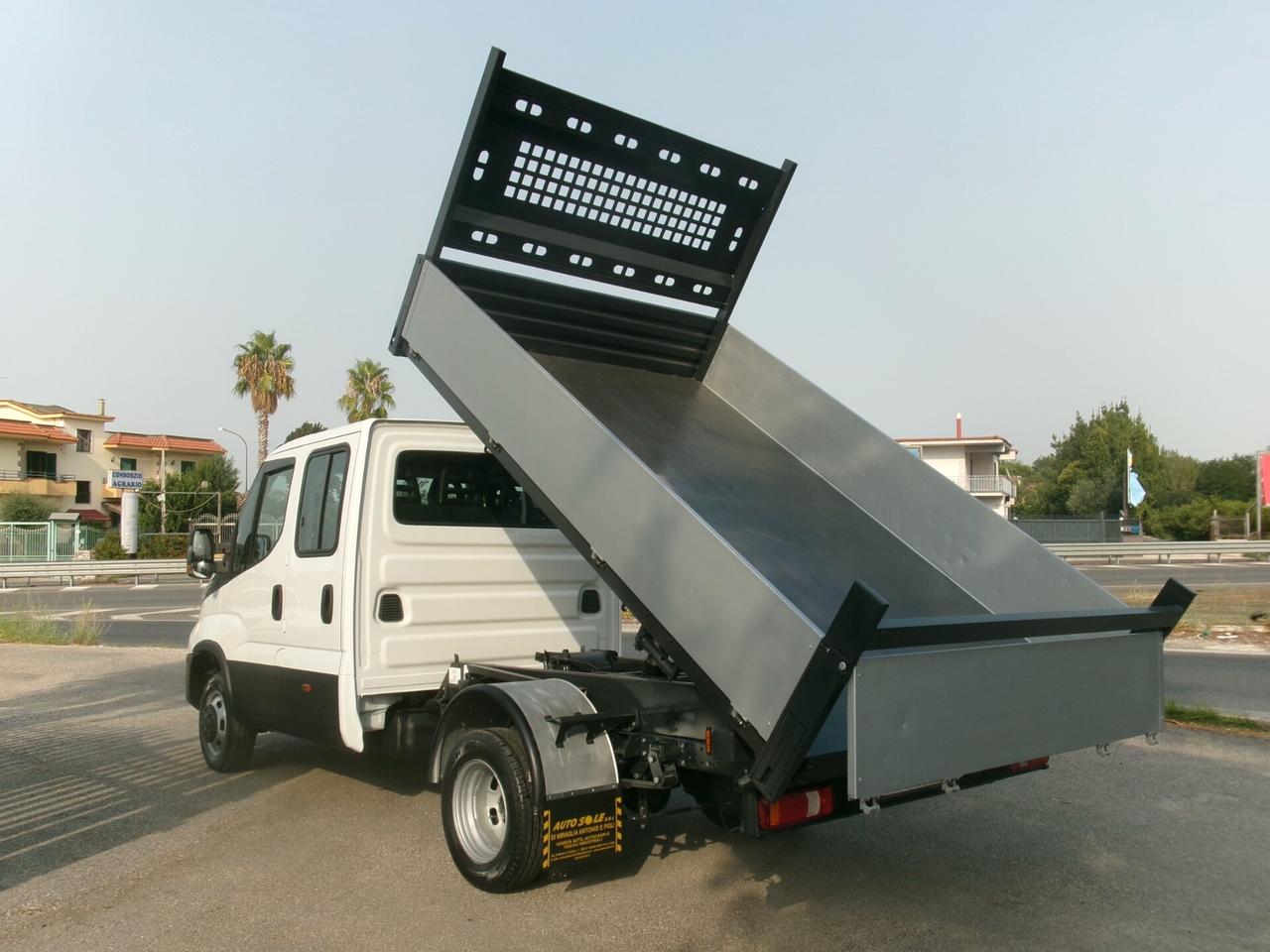 Iveco Daily 35C14 2.3 140CV DOP CAB 7 POSTI, RIBALTABILE **35000 KM**
