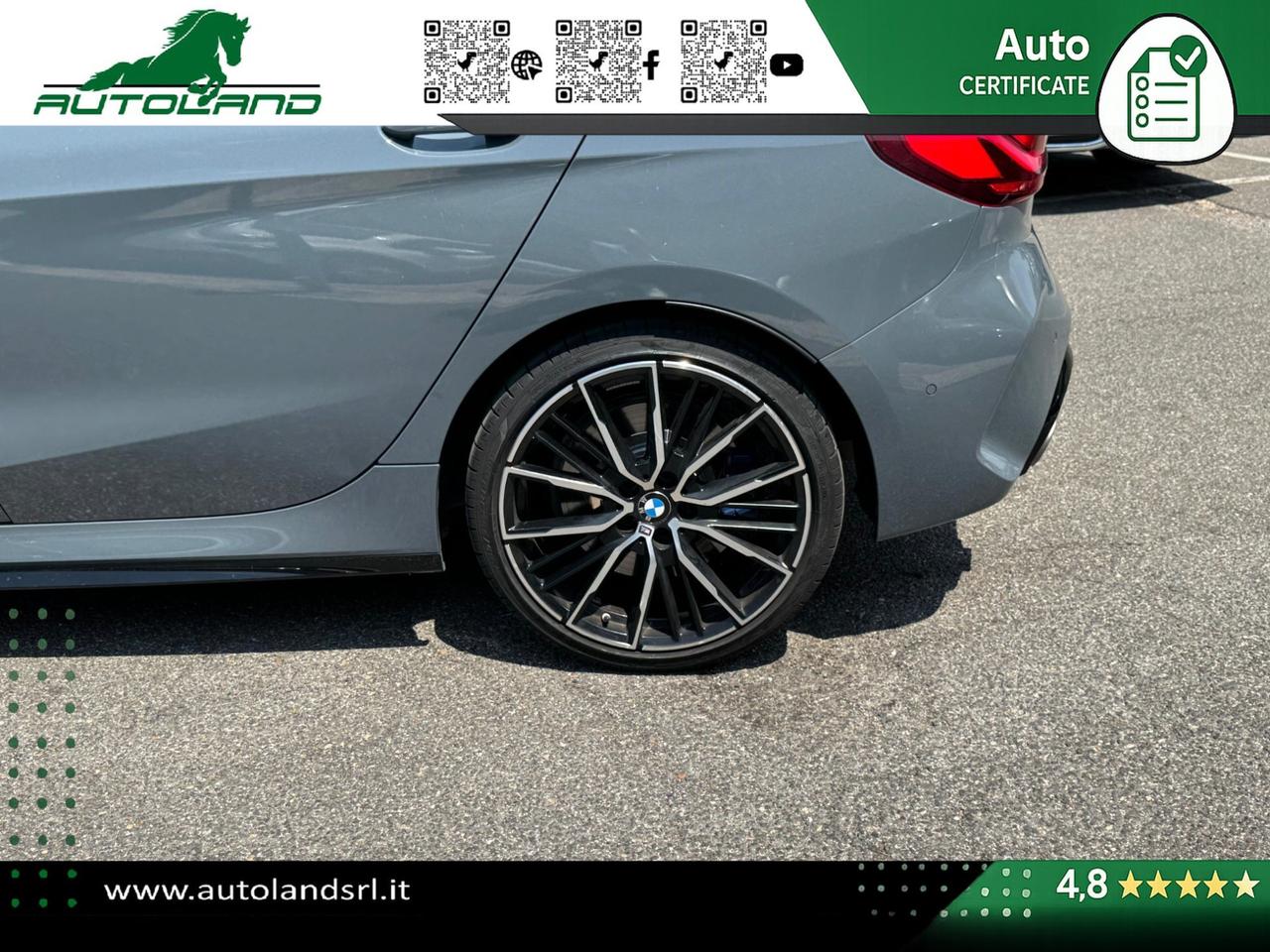 BMW 135 M 135i xdrive auto UNIPRO' UFFICIALE