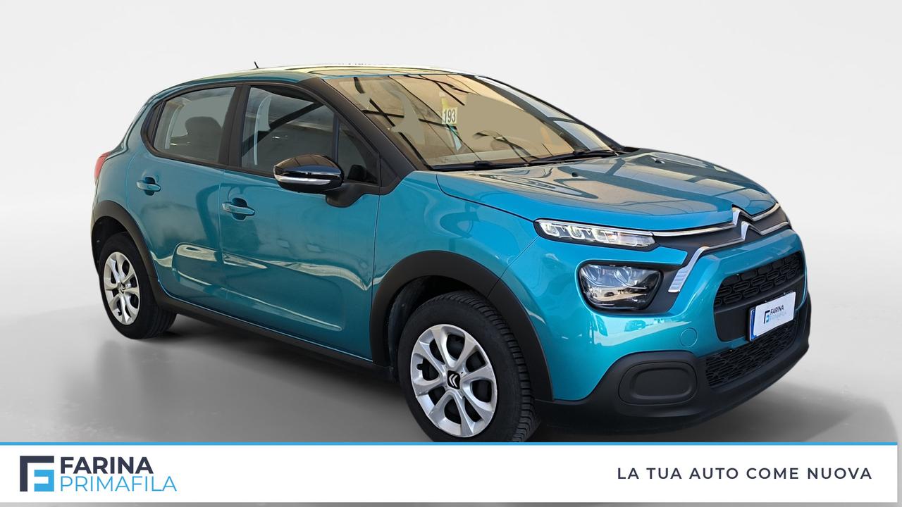 CITROEN C3 III 2017 - C3 1.2 puretech Feel s&s 83cv neopatentati my20